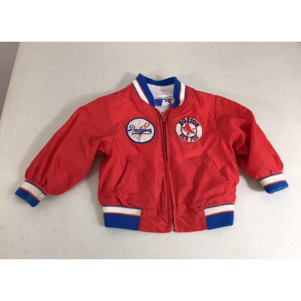 Vintage Red Sox Baseball Jacket Original Baby 12 Months